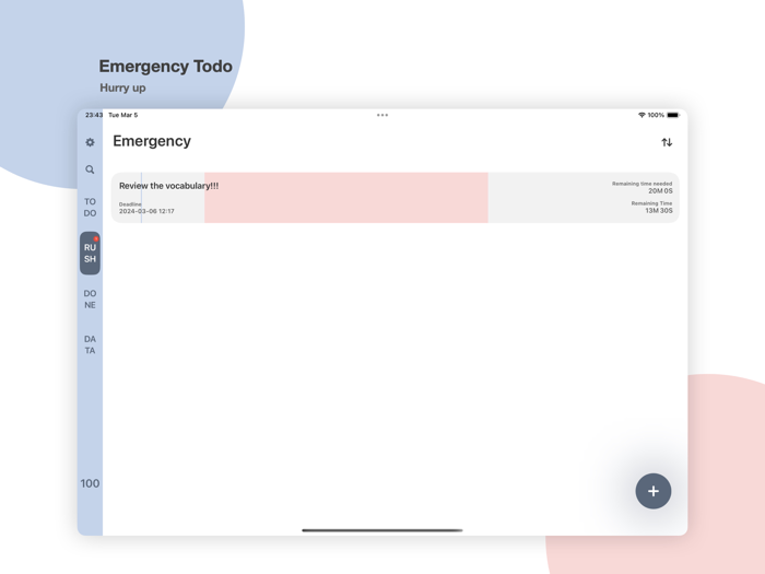 DeadLineTodo - DDL Management