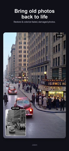 Jobim: AI Photo Enhancer screenshot