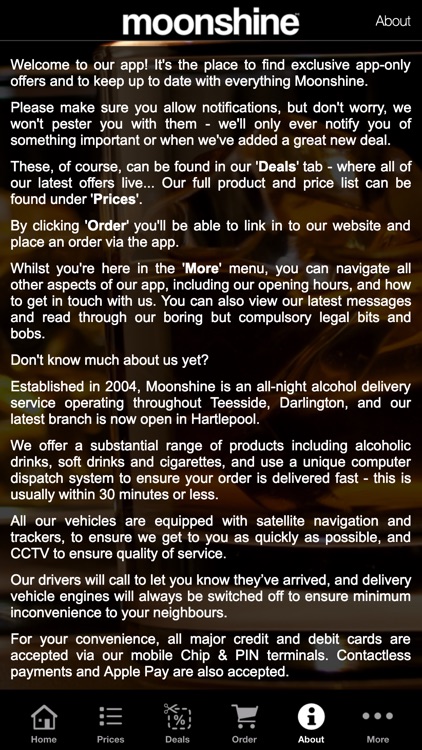 Moonshine Deliveries Teesside screenshot-4