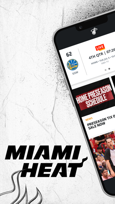 Screenshot #1 pour Miami HEAT Mobile