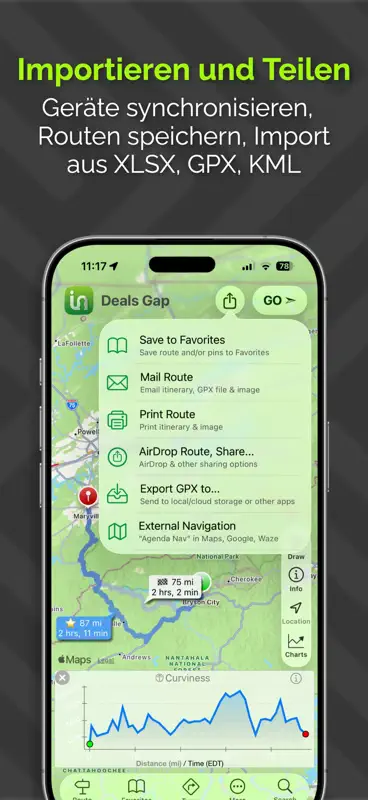 inRoute - Intelligente Routen screenshot 5 of 8