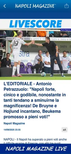 Napoli Magazine screenshot 3