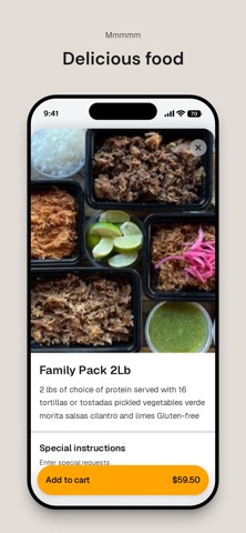 Taqueria Picoso iPhone screenshot