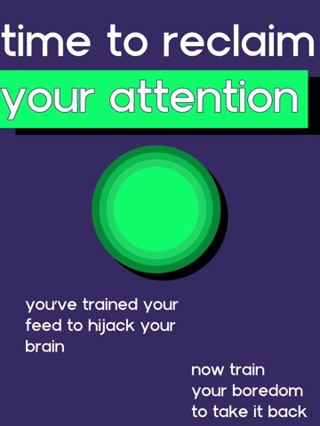 bebored: mindfulness, fixed iPad screenshot