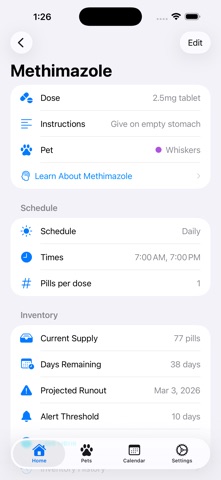 PawLedger: Pet Med Tracker Screenshot 4 of 10