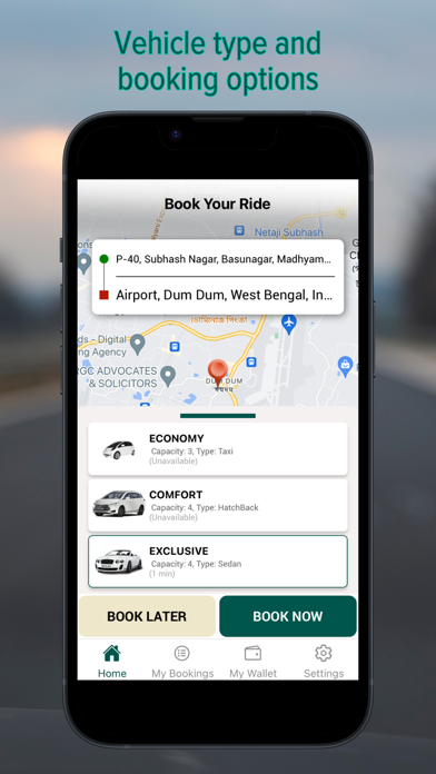 Exicube Bid Taxi Screenshot