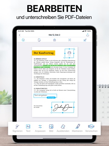 iScanner - Dokumenten Scanner App Store preview screenshot 13