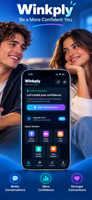 Winkply - Communication Coach screenshot 1