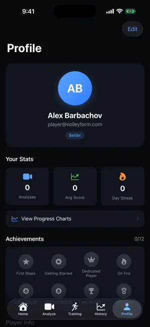 VolleyForm screenshot 4