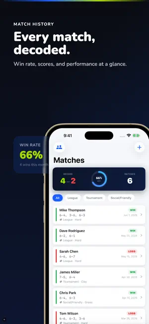 Tennis Stats Tracker - Serve screenshot 2