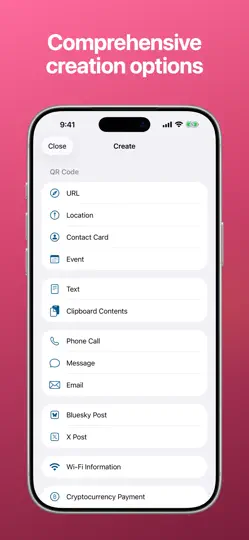 Qrafter Pro: QR Kod Okuyucu iPhone Ekran Görüntüsü 5
