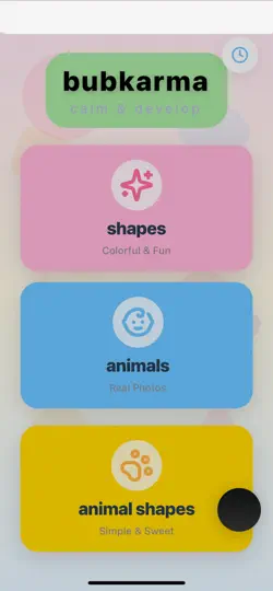 Скриншот BubKarma Baby App на iPhone 1