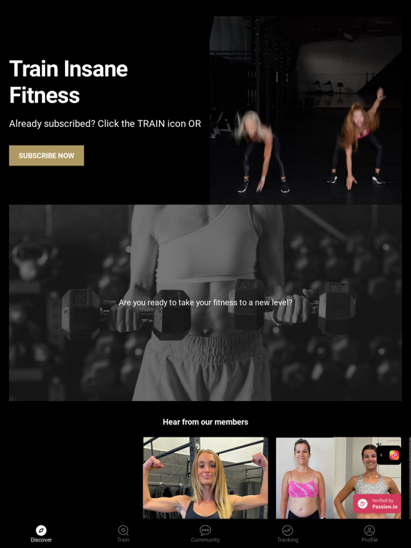 Screenshot #4 pour Train Insane Fitness