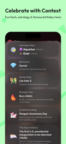 Cake: Birthday Reminders Screenshot 3 of 7