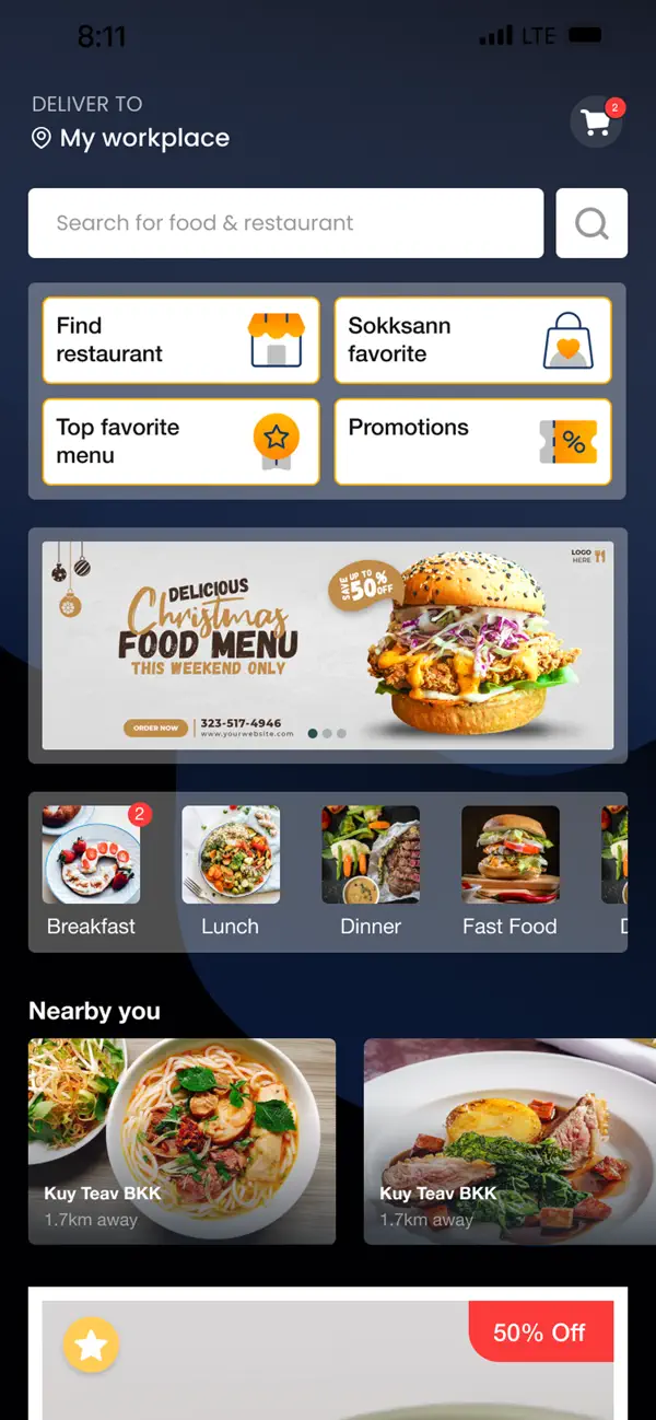 Screenshot #1 pour InstafoodKh