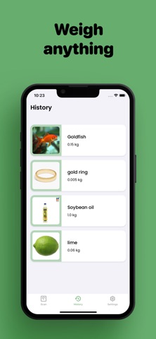 Scale for Grams – SnapWeigh screenshot
