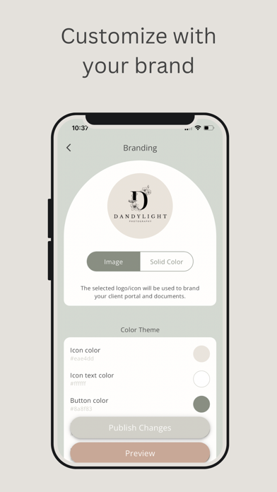 DandyLight - Photography App Screenshot