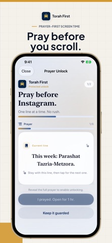 Torah First: put Hashem first Screenshot 1 of 7