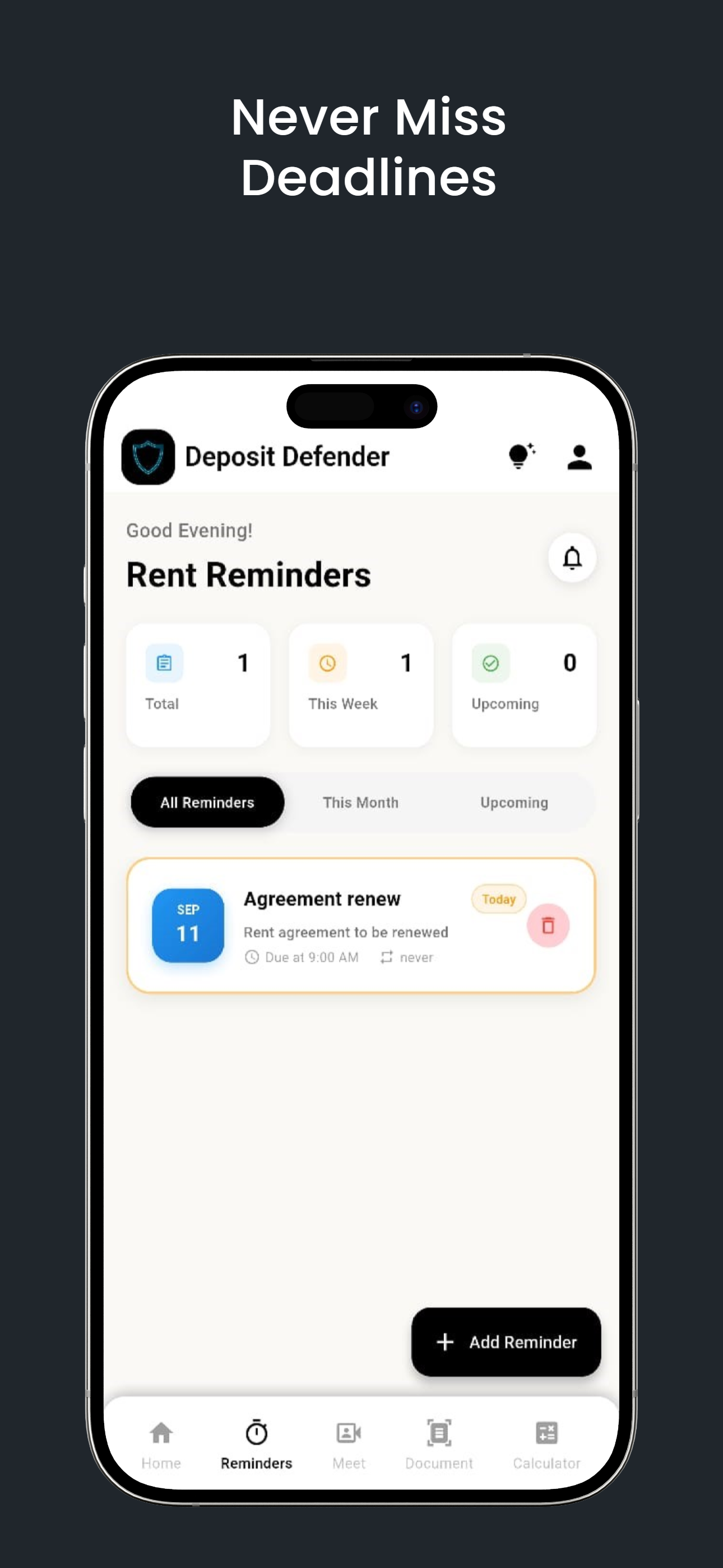 Deposit Defender