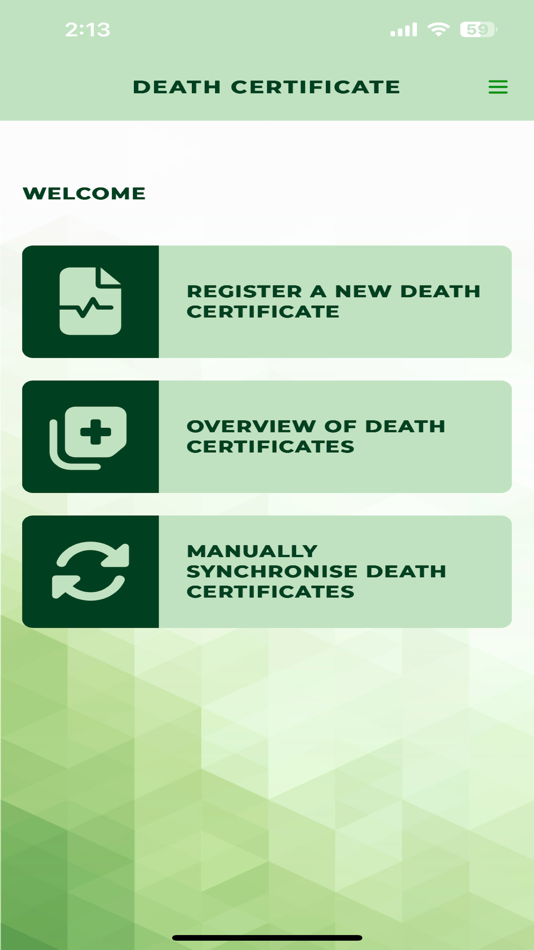 #4. Death Certificate (iOS) 由: Ministry of Health Suriname