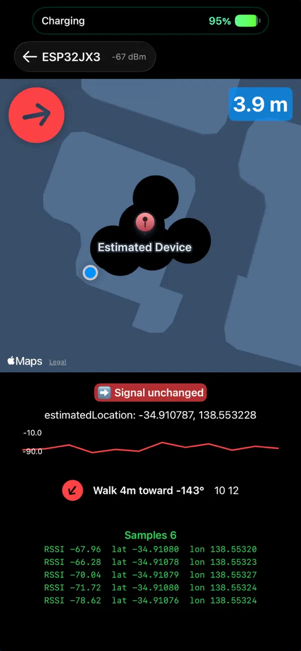 Screenshot #1 pour Bluetooth Find Now - BLE