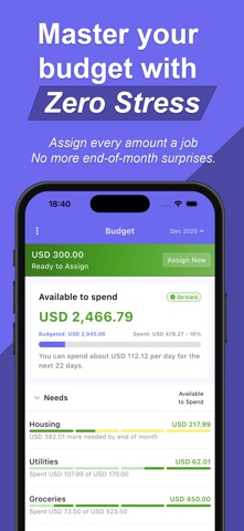 TraceSpend: Budget & Expense Screenshot 2 of 5