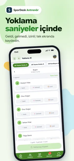 Antrenör - SporDesk screenshot 2