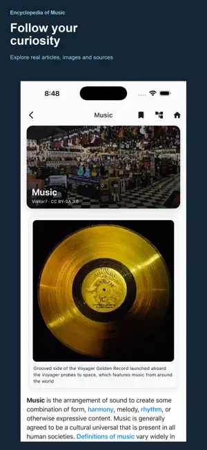 Music Guide & Encyclopedia screenshot 1