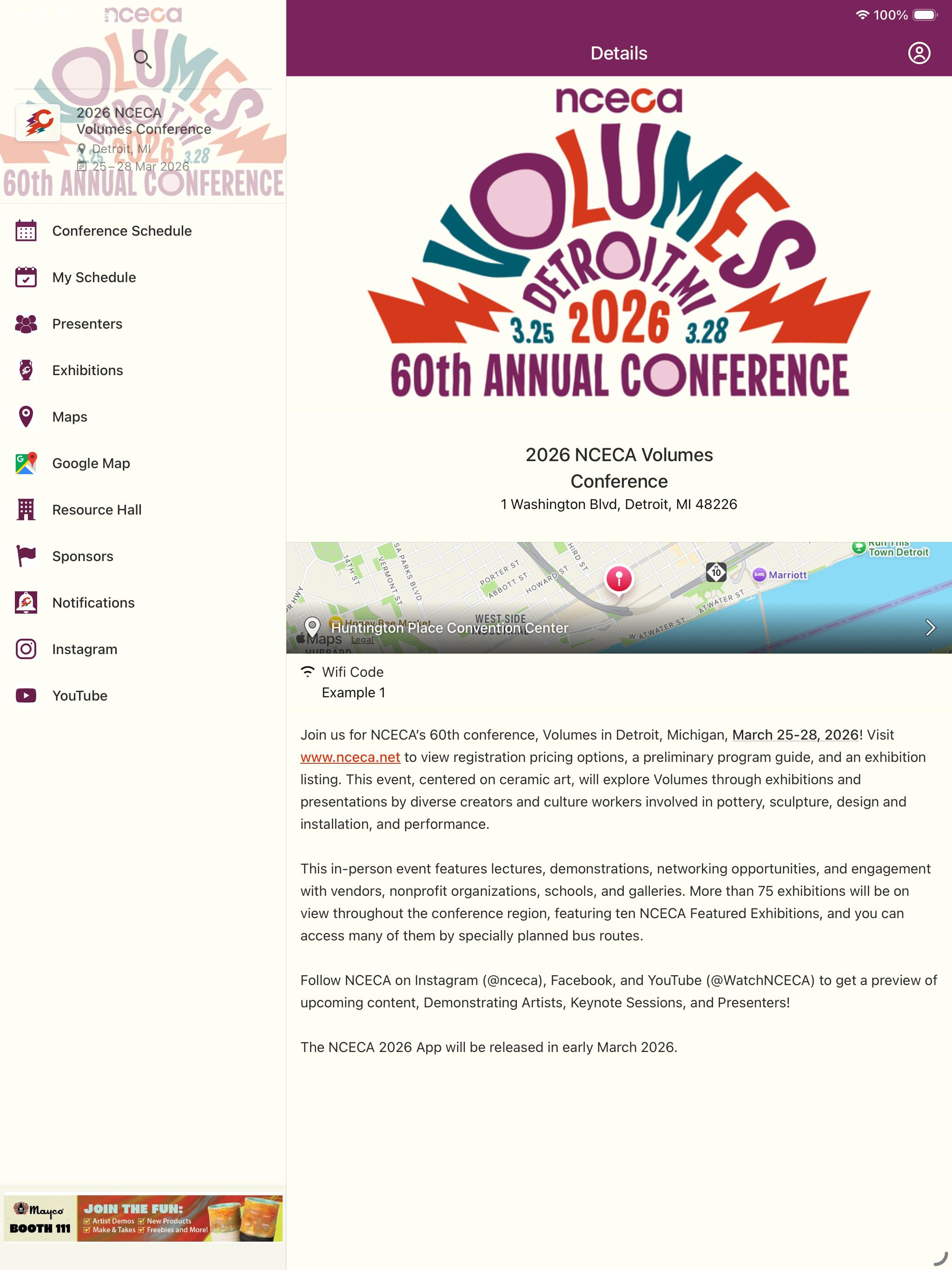 2026 NCECA Volumes Conference