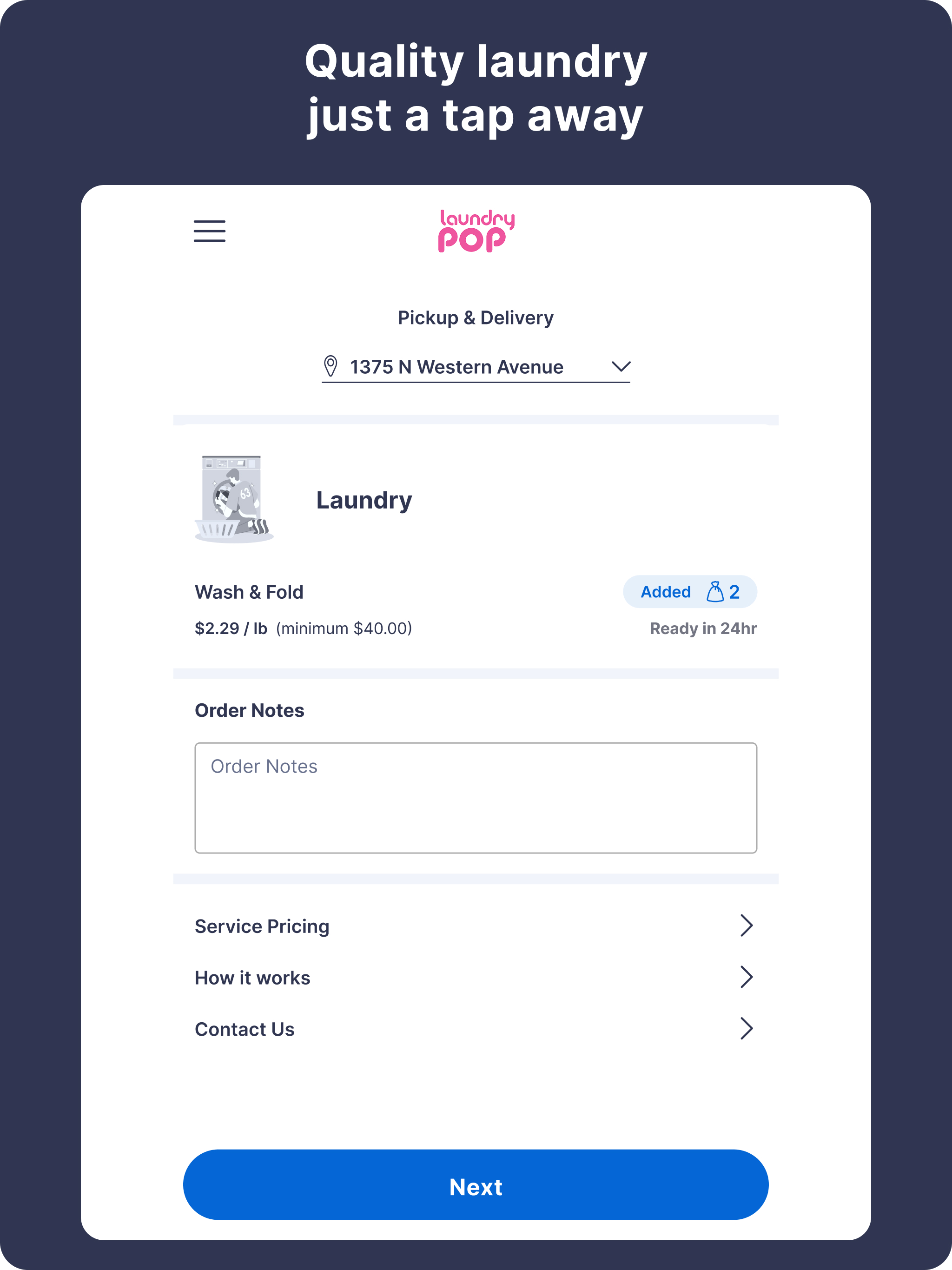 Laundry Pop