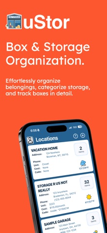 uStor: Box Organization Screenshot 1 of 10