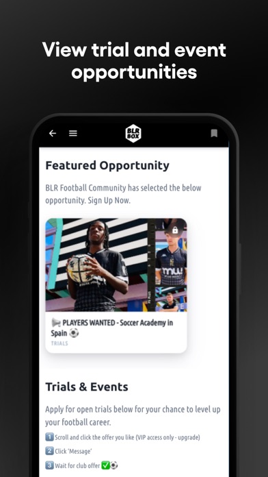 Screenshot #2 pour BLRBOX - The Football Network