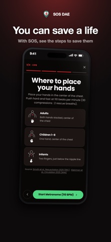 SOS DAE - Defibrillator Screenshot 4 of 9