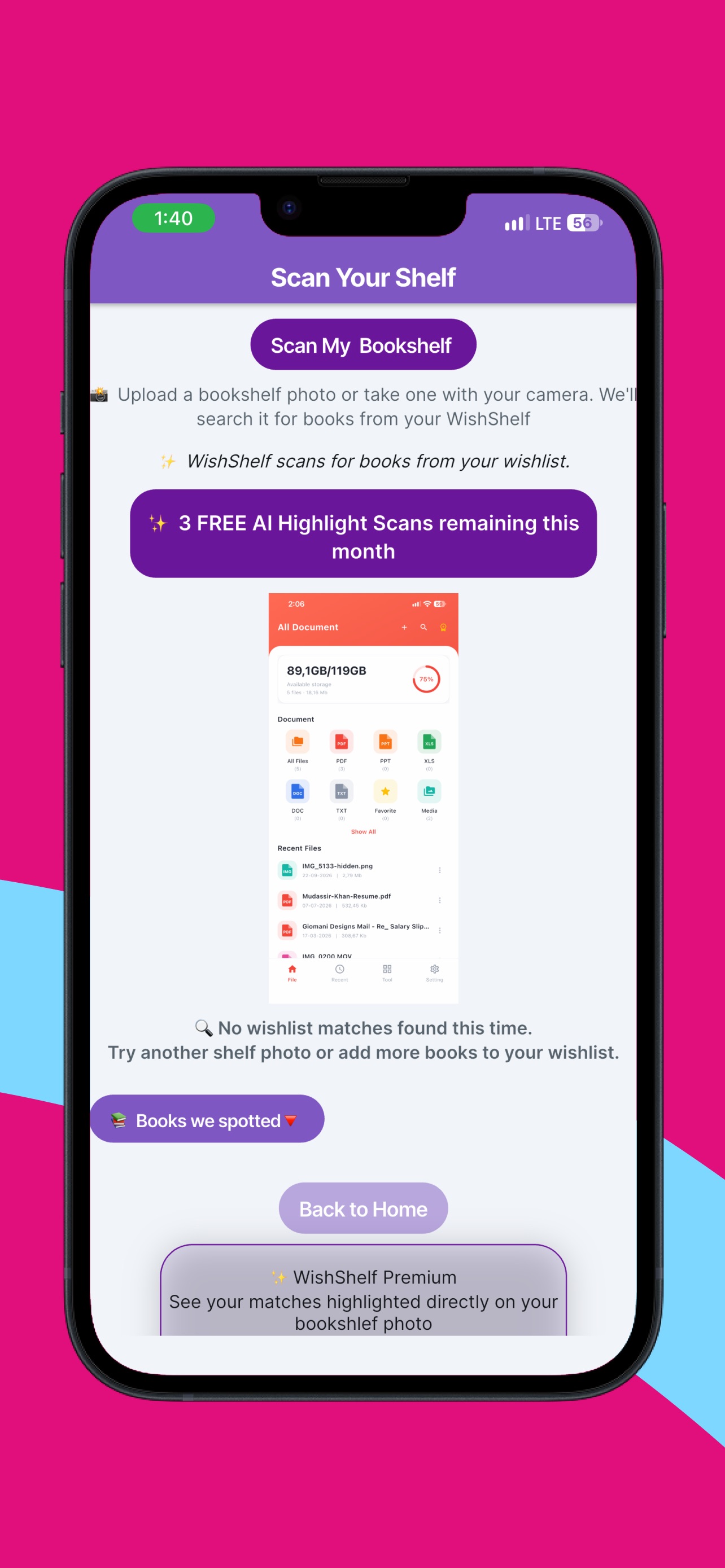 Screenshot 2 of WishShelf