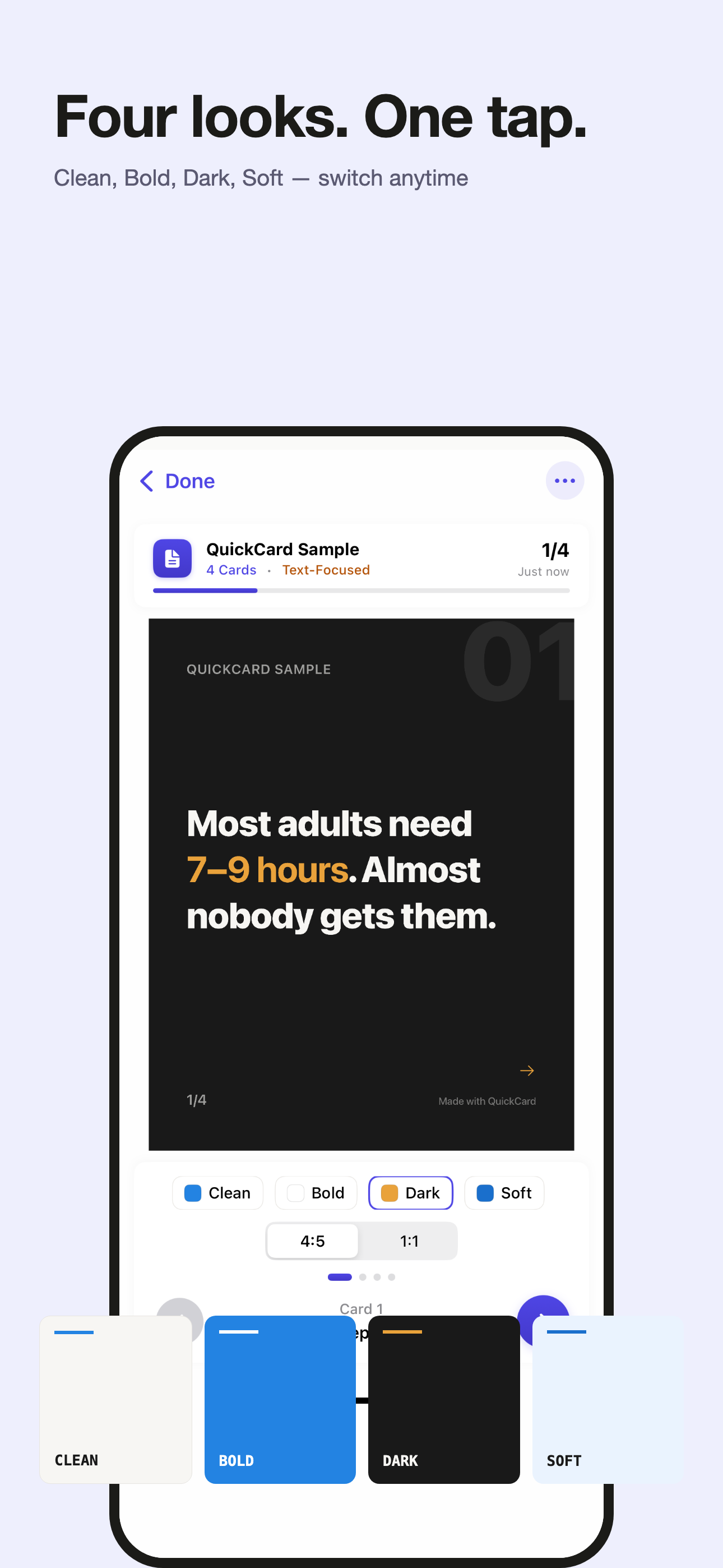 QuickCard: AI Carousel Maker screenshot 2