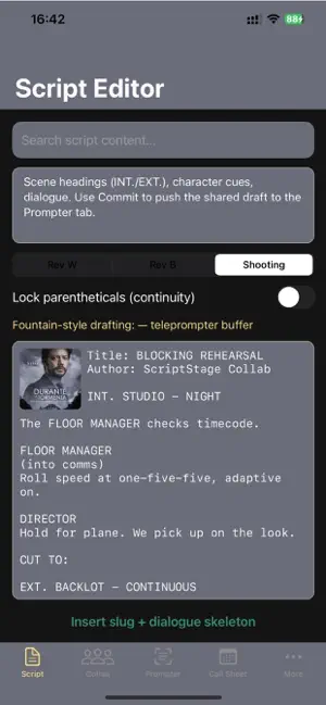 Collaborative prompting iPhone screenshot 1