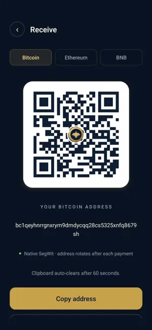 American Reserve Wallet screenshot 2