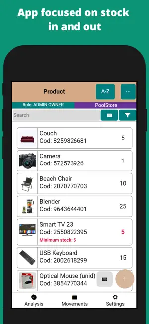 Stock Manager Online screenshot 1