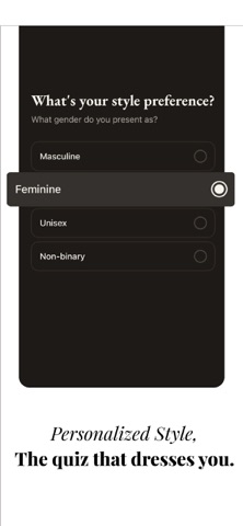 Finer – Personal Stylist iPhone screenshot