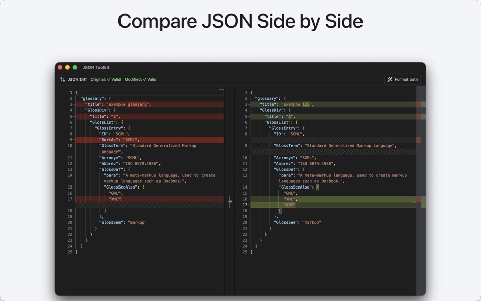 #2. JSON Toolkit (macOS) Tekijänä: Scott Kirkland