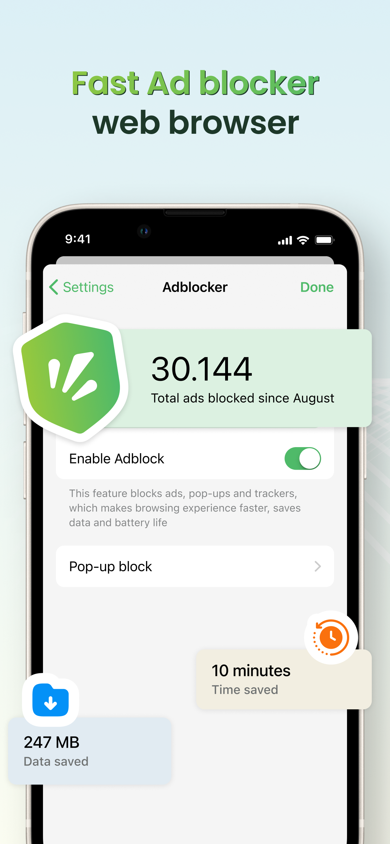 Cốc Cốc: Web Browser & Adblock
