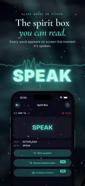 SpectraBox: Spirit Box EVP screenshot 1