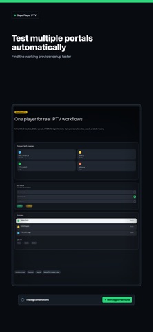 SuperPlayer IPTV Stalker STB Screenshot 3 of 8