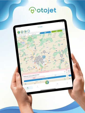 OTOJET Araç Şarj İstasyon Ağı iPad screenshot 1