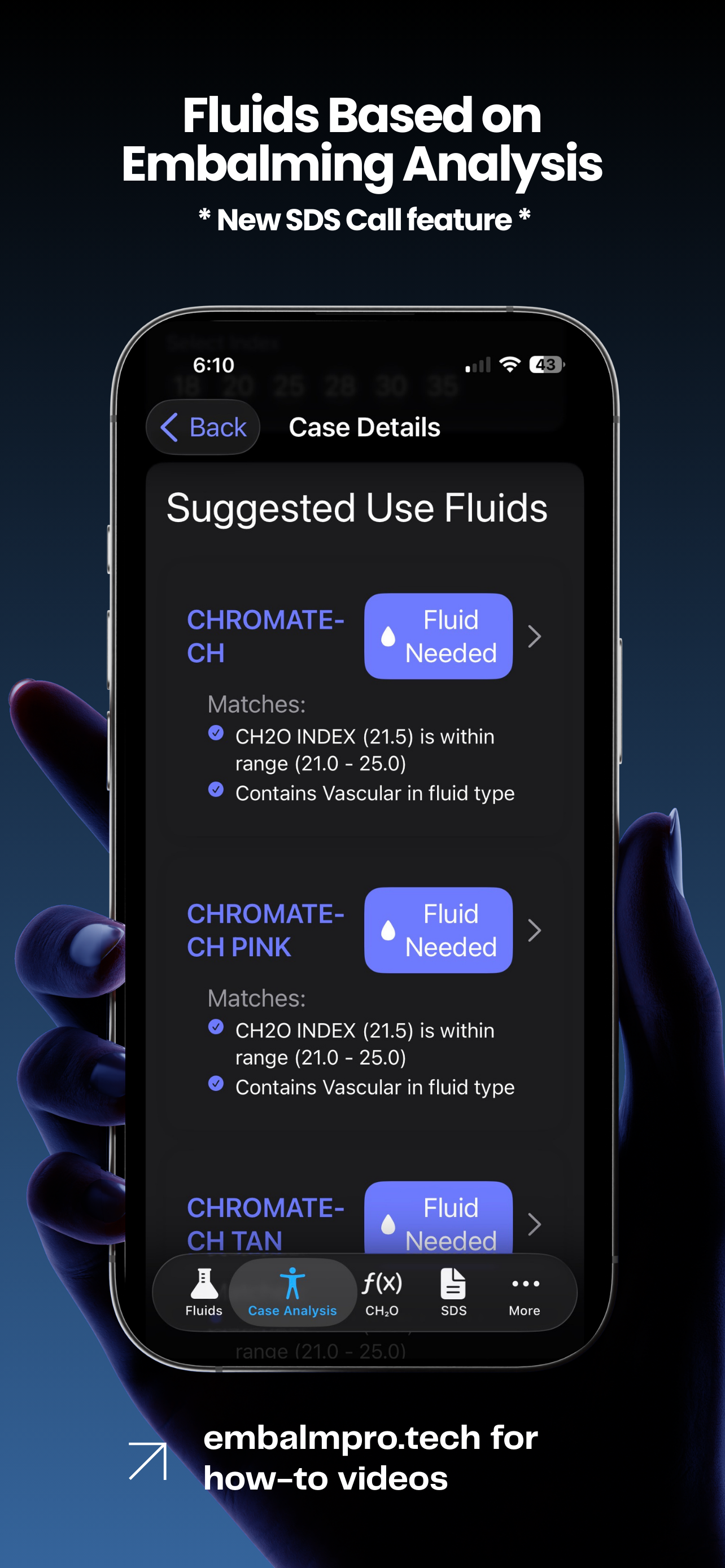 EmbalmPro screenshot 9