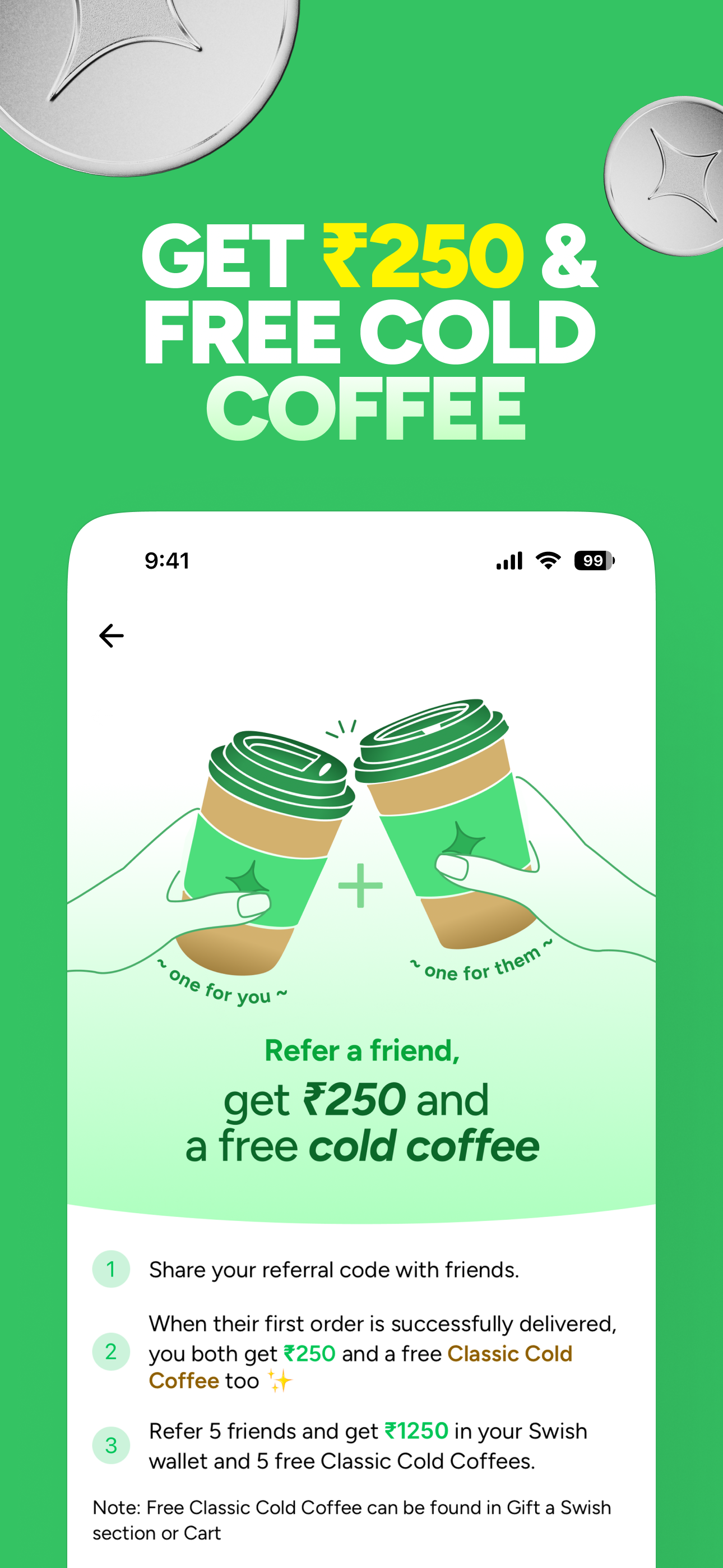Swish: 10-Min Food Delivery