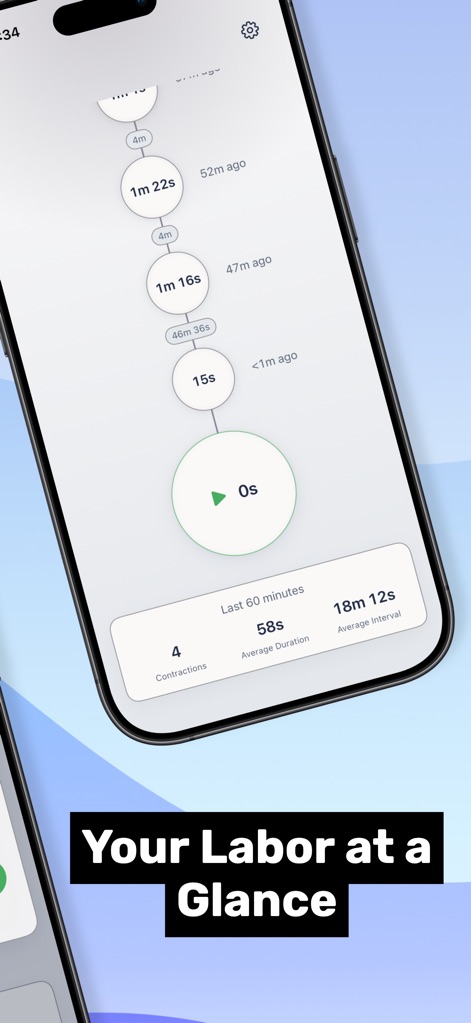Contraction Timer Labor - Medical App | MWM