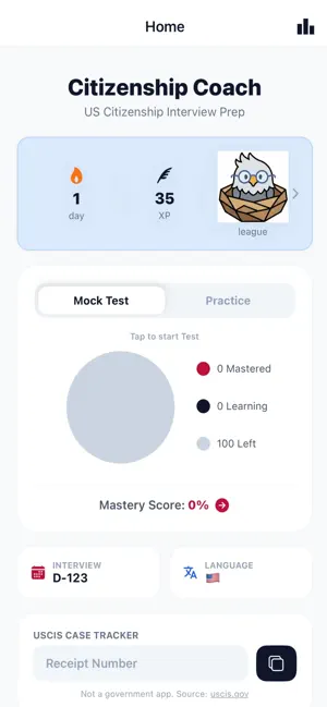 US Citizenship Interview Prep screenshot 1