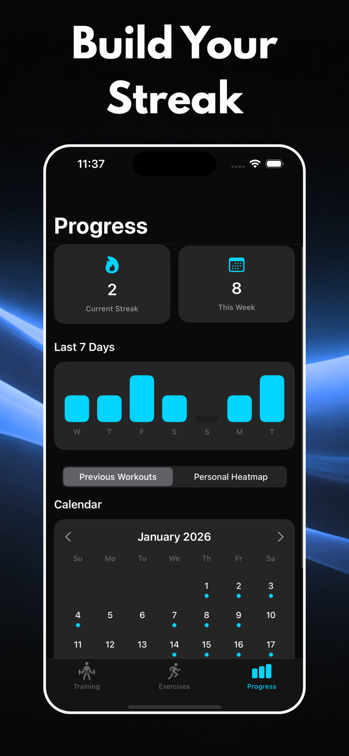 Calisthenics: CaliFit screenshot 7