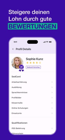 InStaff - Kurzfristige Jobs iPhone screenshot 6